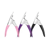 Fake Nail Cutter Type U Word False Tips Professional Nail Clippers Straight Edge Cutters Manicure Pliers Guillotine Nail Capsule 5