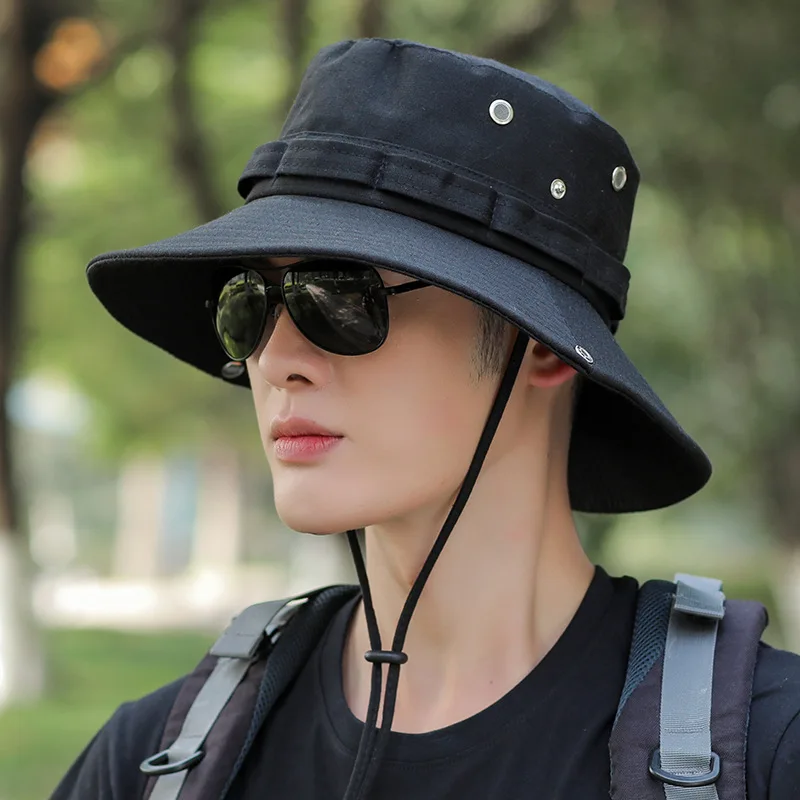 New Fashion Summer Unisex Fisherman Hat for Men Outdoor Fishing