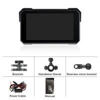 Jansite 5" Portable Motorcycle Navigation GPS Wireless Carplay&Android Auto Moto Monitor IPX7 Waterproof Dual Bluetooth 5.0 - Image 6