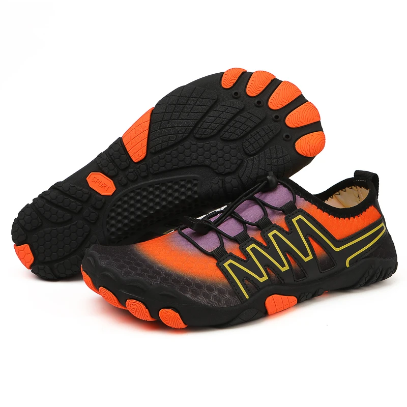 Water shoes for men and women outdoor quick-drying water shoes non-slip fitness barefoot beach sneakers Hiking upstream shoes