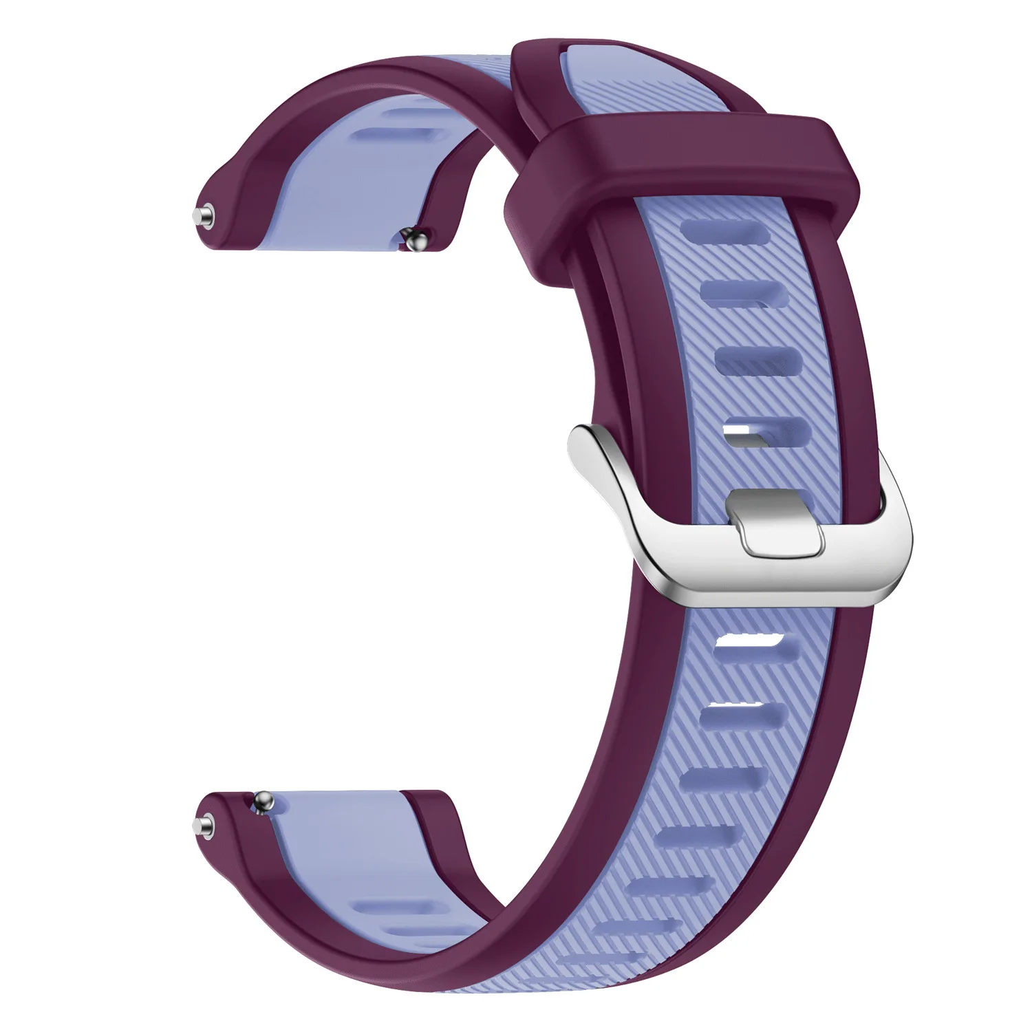 Versatile Silicone Watch Strap - 20mm/22mm