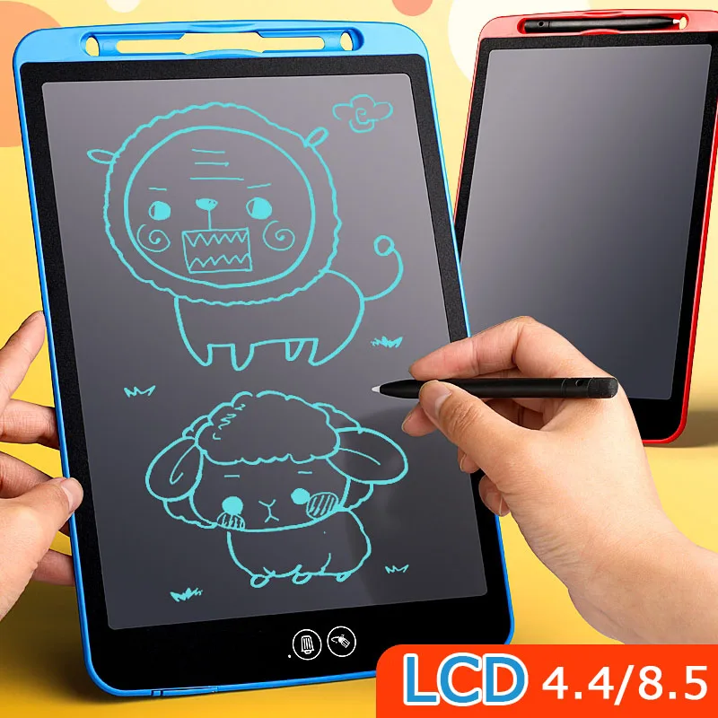 Tablette d'Écriture Électronique pour Enfants LCD 8.5'' Noir