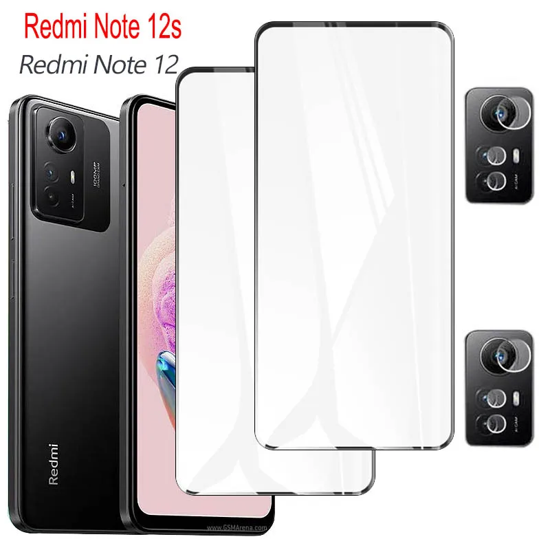 XIAOMI Redmi Note 12 4G 128Go Noir + Verre Trempe