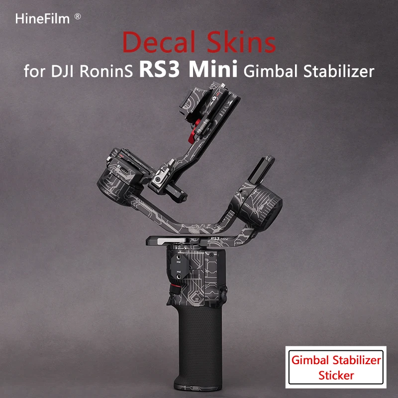 Rs3 Mini Gimbal Premium Decal Skin Per Dji Rs 3 Mini Stabilizzatore Protector Cover Film Sticker Protector Anti Scratch Wraps Cover