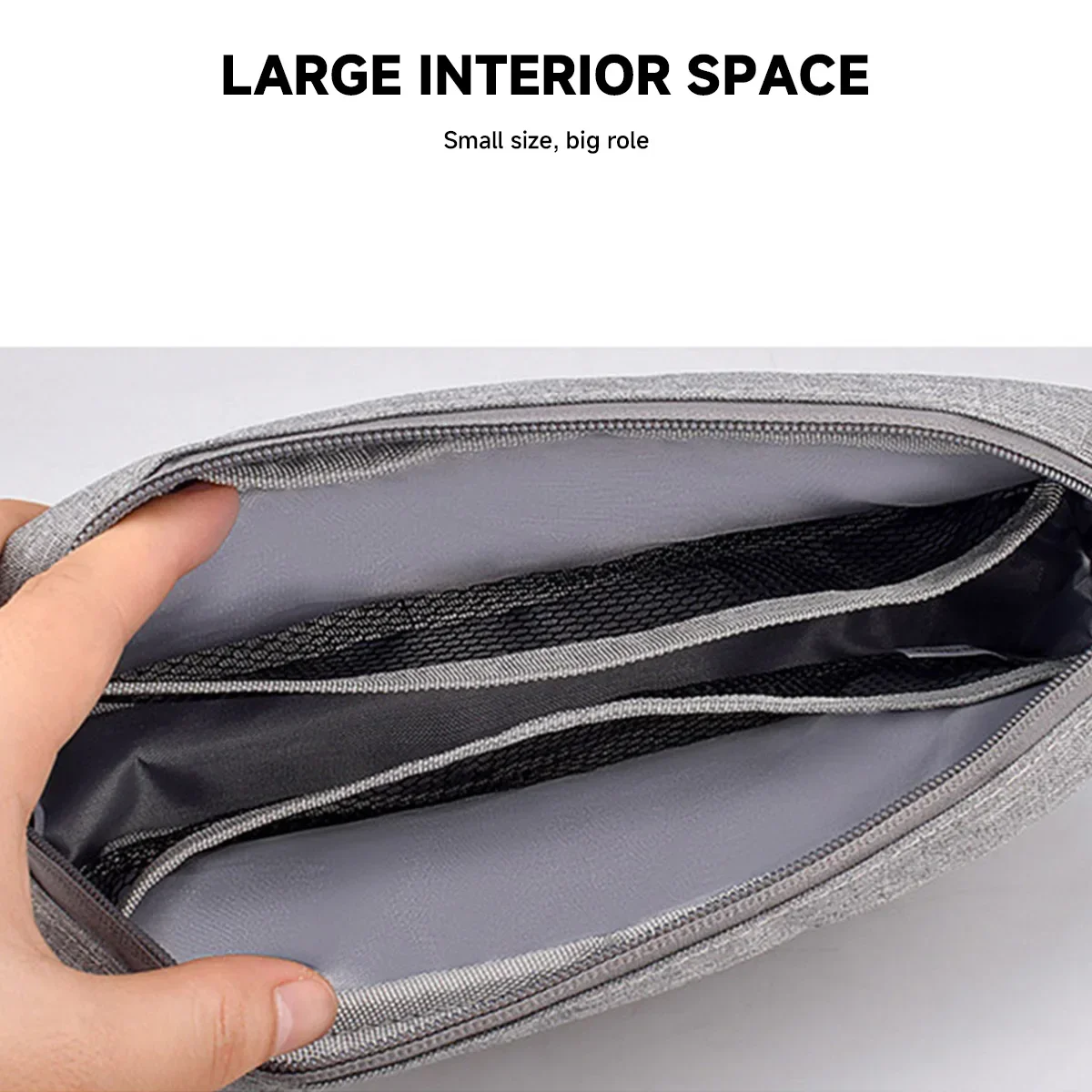 Digital Storage Bag Cable Cord Organizer Travel Bag for Small Electronics SD Card Power Bank Headphones Watch Charger USB Wire