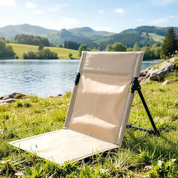 Sedia a sdraio portatile per esterni, perfetta per campeggio, picnic, pesca e ogni tipo di attività all'aperto quotidiana.