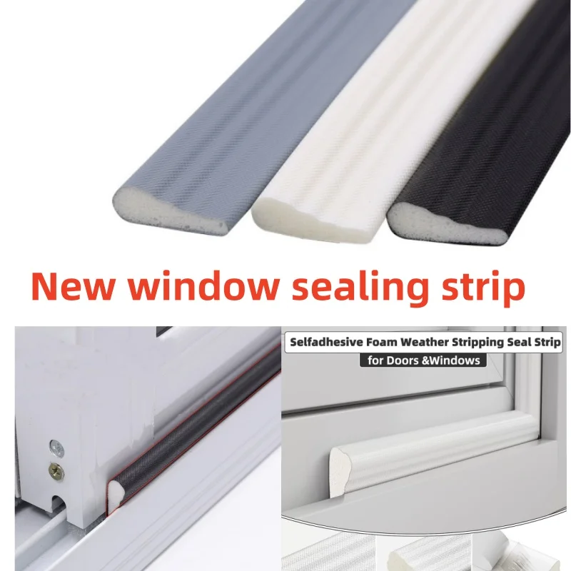 Premium Soundproof Self-Adhesive Weatherproof Door & Window Seal Strip