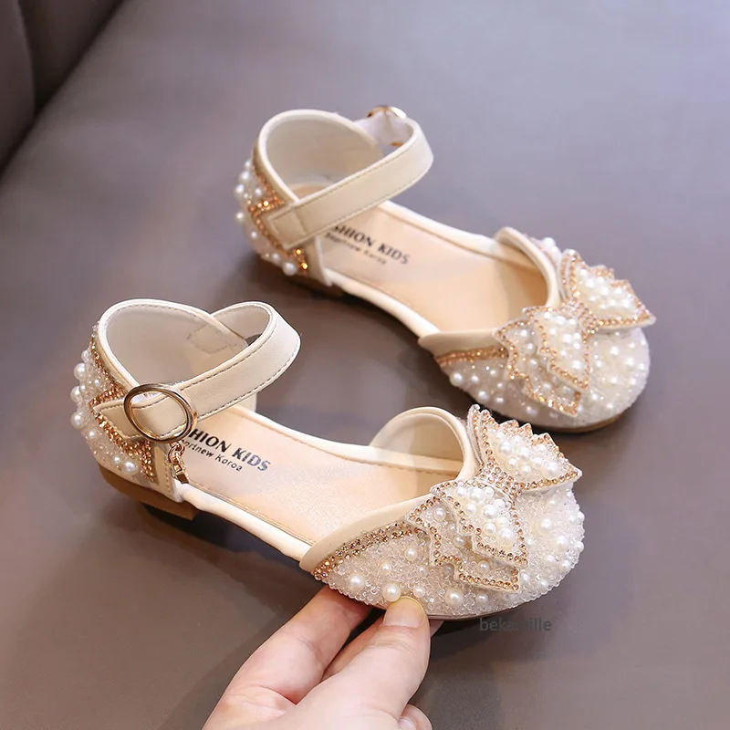 Girls Princess Sandals Summer Single Shoes Non-slip Flat Children's Shoe kids shoes kids sandals baby sandals sandals and clogs