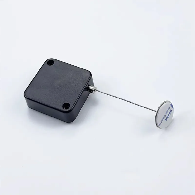 20 Pieces Mella Retractable Security Pull Box Anti Theft Holder Winder for Retail Display Show anti theft winding box