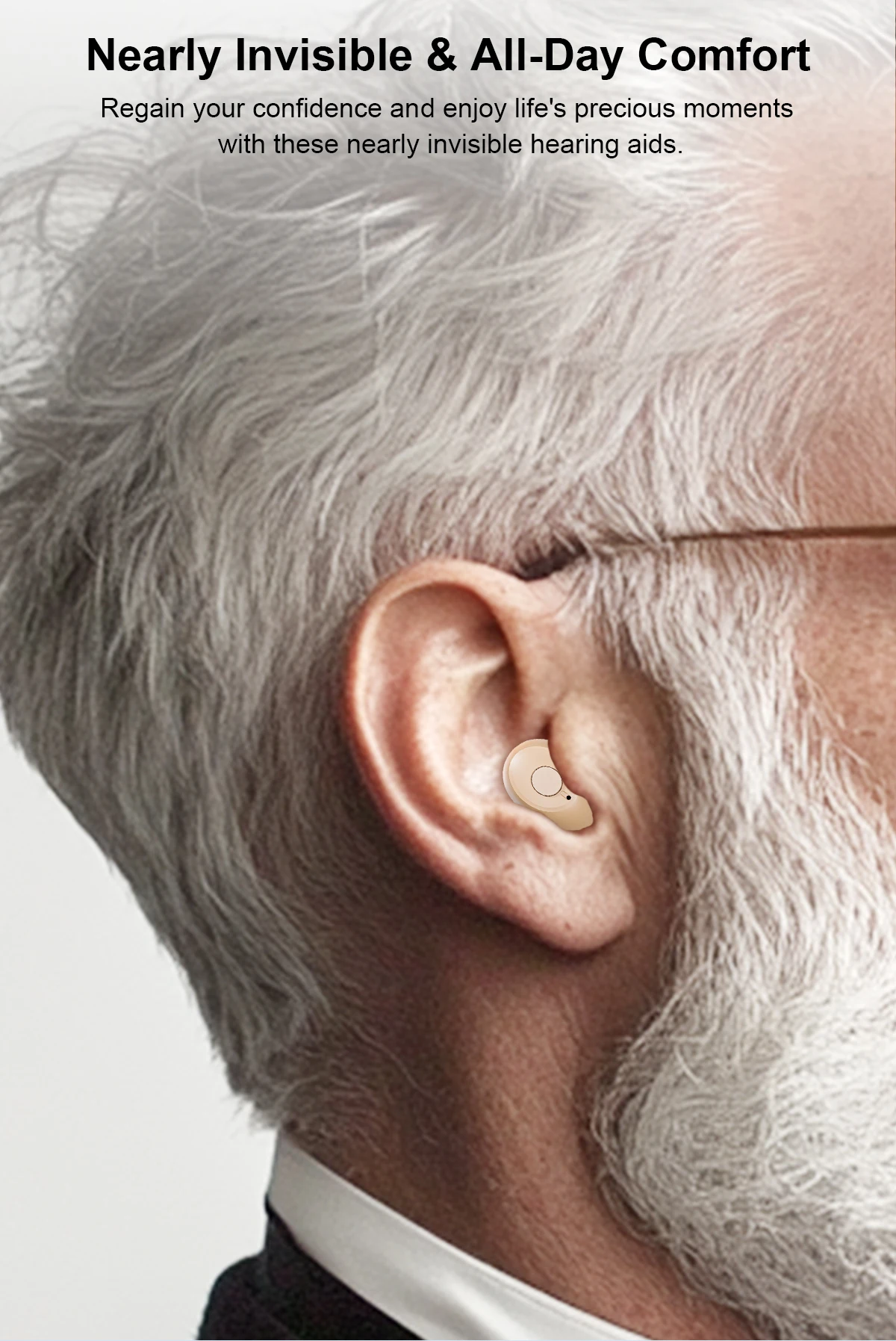 Rechargeable Bluetooth Hearing Aids With 16 Channels App Control_voghion.com