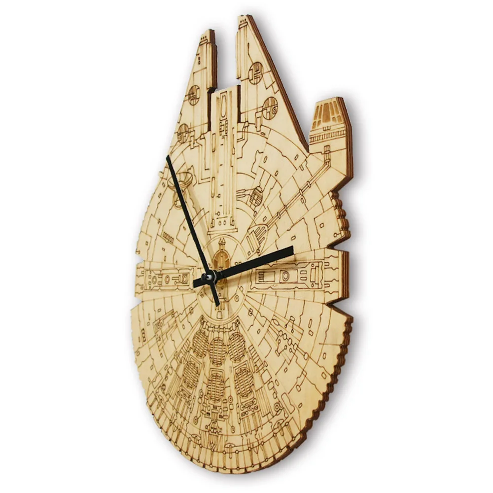 Orologio da parete in legno inciso al Laser Artisan di anniversary