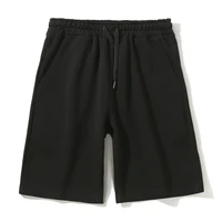Summer Running Shorts For Men Casual Jogging Sport Short Pants Solid Color Drawstring Loose Basketball Sports Shorts 2