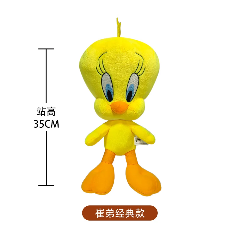 Free Shipping Looney Tunes 51CM Bugs Bunny Plush Toy Tweety Bird Taffy Duck Anime Movie Figure Plushies Stuffed Animal Doll Toys