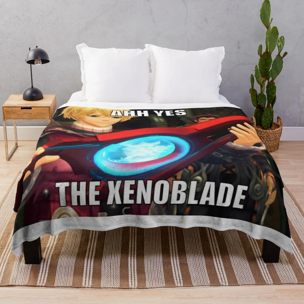 

Ahh yes, The Xenoblade Throw Blanket Travel Blanket Sofa Blankets Blankets For Sofas blankets and throws