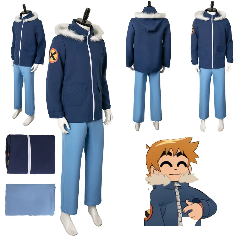 Tv Prende Il 2023 Di Sconto Ramona Flowers Scott Pilgrim Scott Costume Cosplay Giacca Cappotto Abiti Per Uomini Adulti Maschio Carnevale Di Halloween