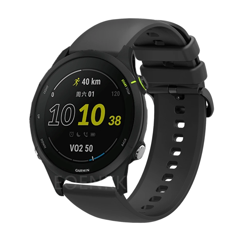 22mm Smartwatch Band für Garmin Vorläufer 255 265 venu 3 2 vivo active 4 Armband Sport Silikon Armband Zubehör – Detail 9