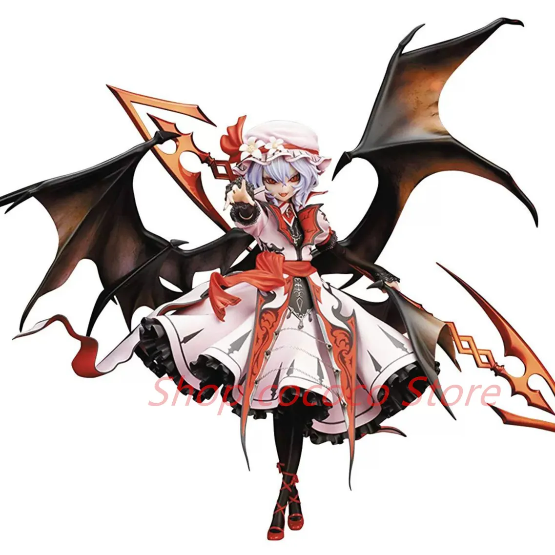 

Аниме проект Touhou, алая Ремилия, 22 см, ПВХ экшн-модель, игрушки, фигурки, коллекционная кукла, подарок
