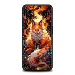 Red Fox Soft TPU Phone Case Cover | Vibrant Protective Design for OnePlus 9 (A4)