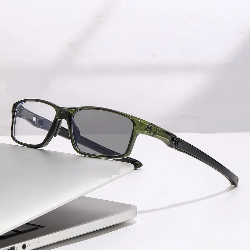 Men Sport Photochromic Prescription Reading Glasses Ultralight Clear Lens Eyeglasses Frames Outdoor Optical Sunglasses +2.0 +2.5 - Image 9