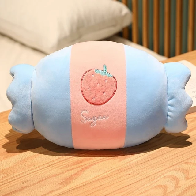 32CM Kawaii Candy Hand Warmer Pillow Plush Toy Sleeping Table Cushion Sofa Cushion Lying Doll Festive Gift Child Birthday Gift