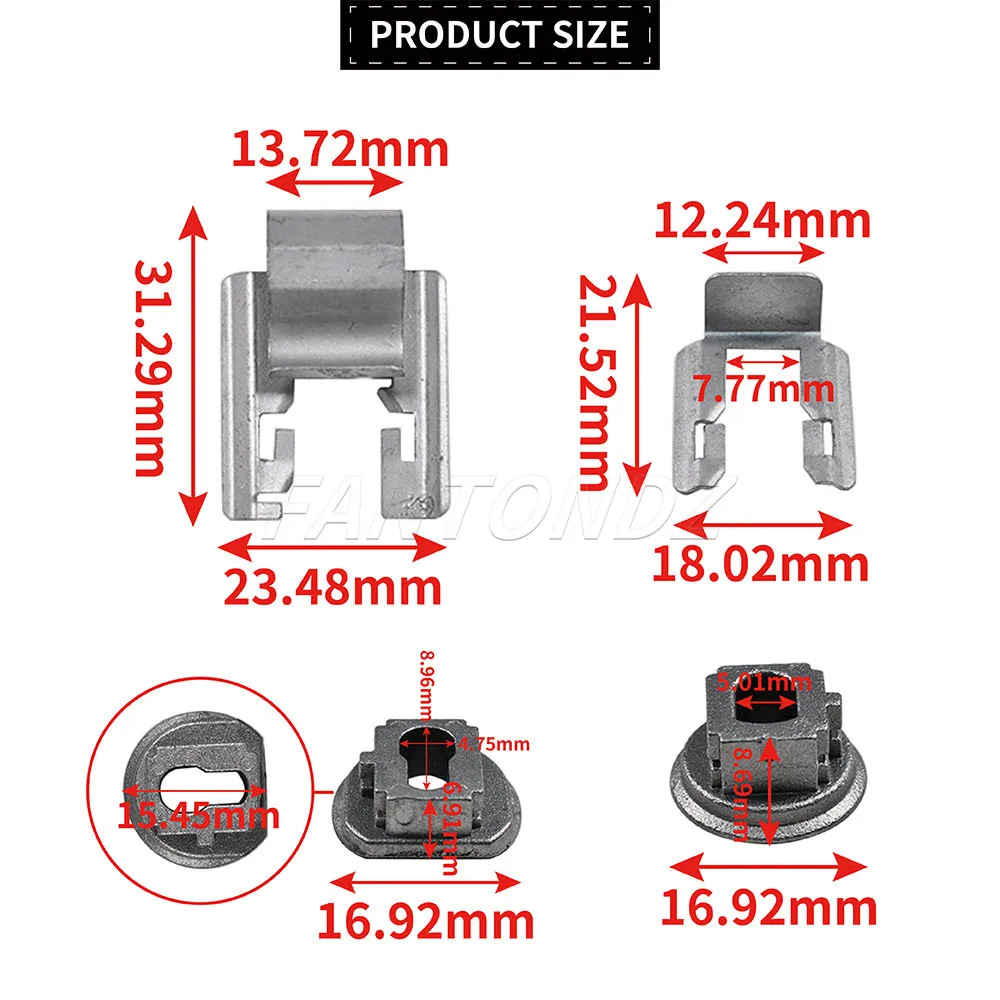 Oven Shelf Fixing Kit Side Support Storage Bushing Set For Bosch Siemens Neff