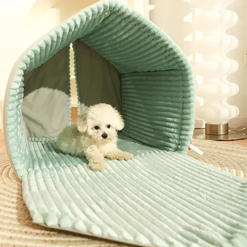 Dog Beds for Small Dogs Tents Cats Fluffy Breeds Pets Accessories Bedding Puppy Sofa Baskets Pet Supplies Big Cushion Large