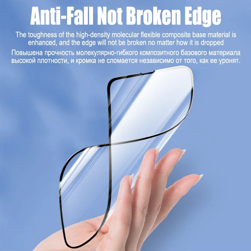 Pack of 4 Soft Clear HD Screen Protectors - Premium Ceramic Film