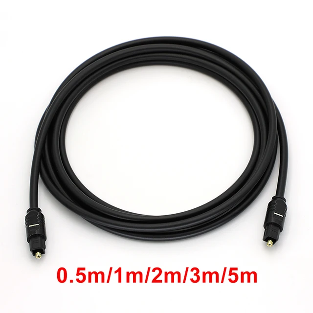 CAVO OTTICO REAGLE CAVO OTTICO TOSLINK 5M HQ SPDIF CAVO AUDIO DIGITALE