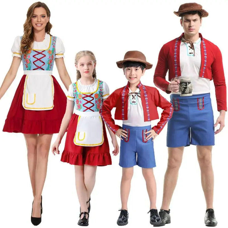 

Bavarian Oktoberfest Costume Bavarian National Clubwear Cosplay Carnival Halloween Fancy Party Dress