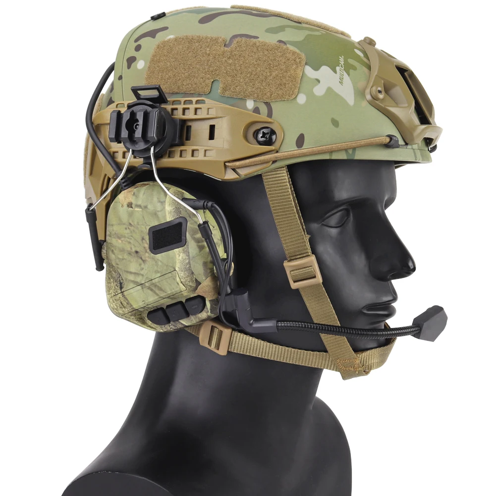 Casque tactique militaire airsoft couleur Green - Casques tactiques  (7582275)