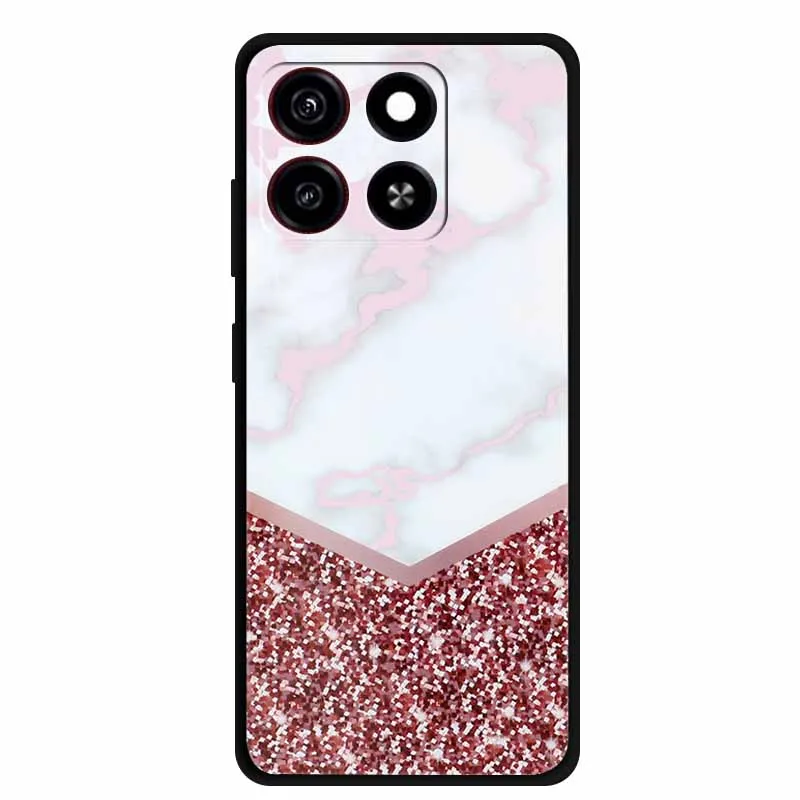 Marble Astronaut Shockproof TPU Soft Silicone Phone Case - 6.75