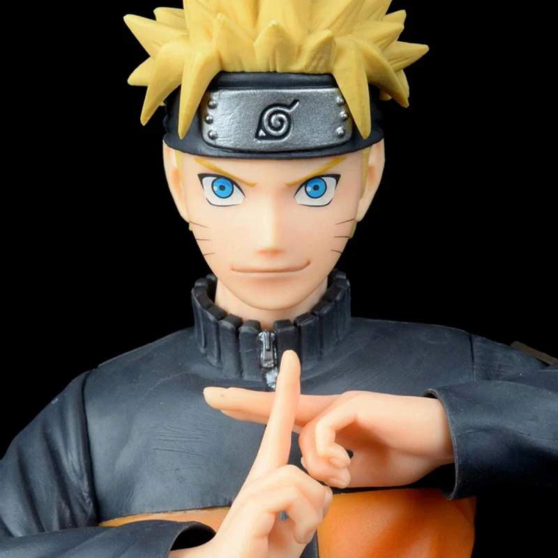 28cm anime naruto figura rosto changer uzumaki naruto bonecos