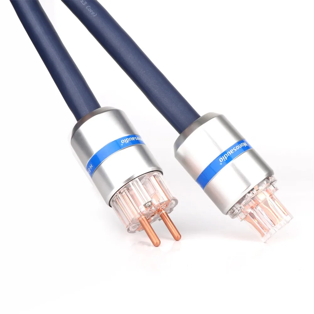 Hi End Hifi Audio Power Cable P902 Power Cord with EU/US Plug