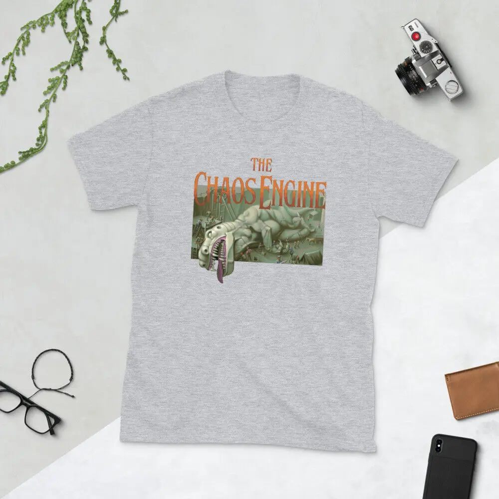 The Chaos Engine Retro Videogioco Amiga C64 Computer Manica Corta T-Shirt Unisex Maniche Lunghe O Corte