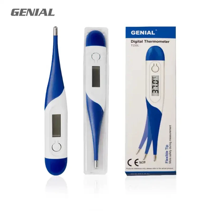 Digital thermometer Thermometer for Adults Digital Oral For Fever Basal with 15 Seconds Fast Reading