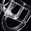 Clear Acrylic 3 Tier Glasses Display Stand Eyewear ganizer Rack Plastic Sunglasses Holder Showcase Storage Riser 6