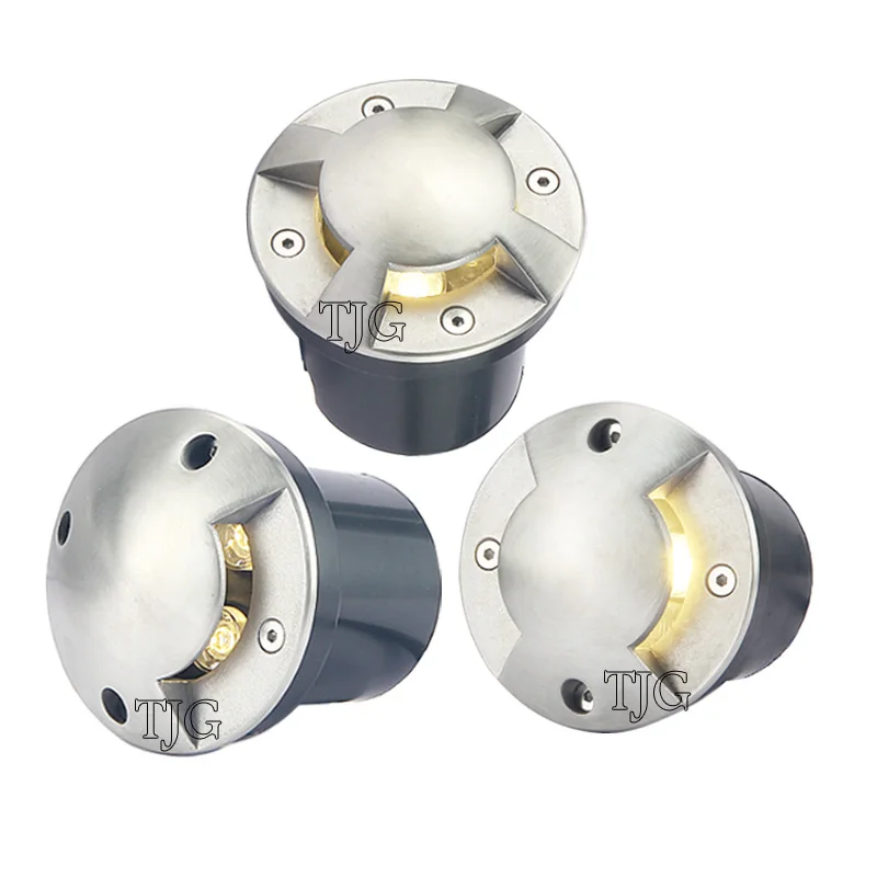 Description Picture 4 of itemIP68 DC12V Outdoor Lighting 10W 6W Garden Yard Step Stairs Floor Deck LED Recessed Inground Lamps LED Underground Spotlight 220V