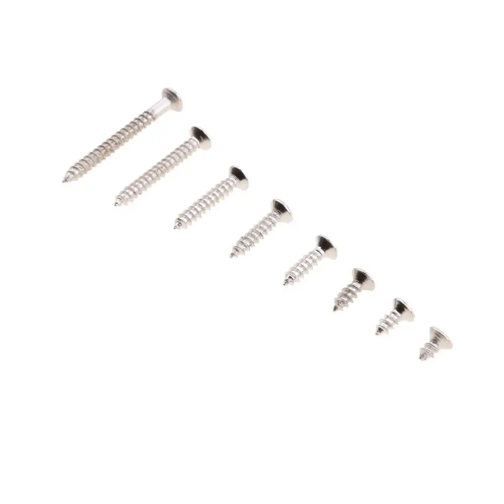 Flat Head Self-tapping Screws Assortment Kit Stainless Steel Screws Set for Wood Repair and Home Use Flat Head Self-tapping Screws Assortment Kit Stainless Steel Screws Set for Wood Repair and Home Use