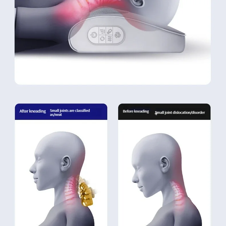 targeting areas such as the neck, shoulders, back, and legs for comprehensive comfort.