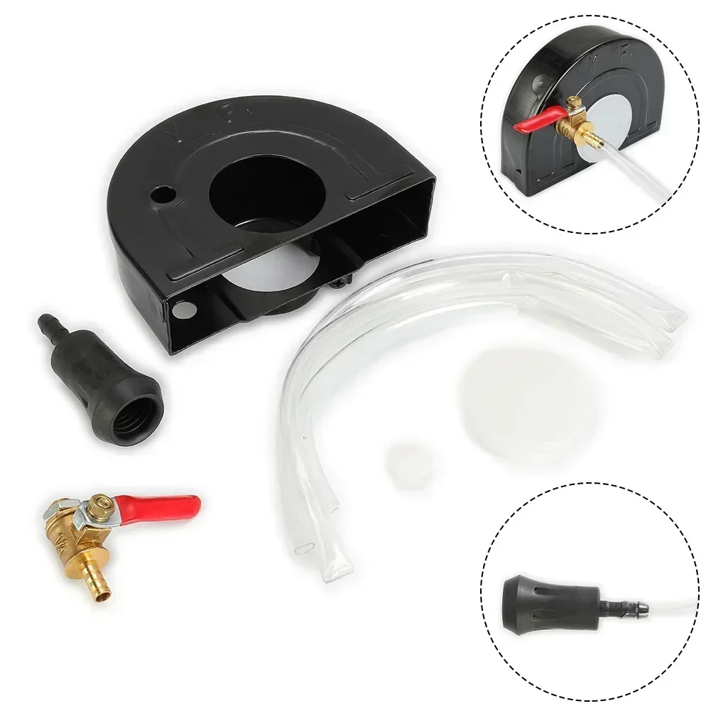 Water-Cooled Angle Grinder Protective Shield Set with Pump, 120x43mm