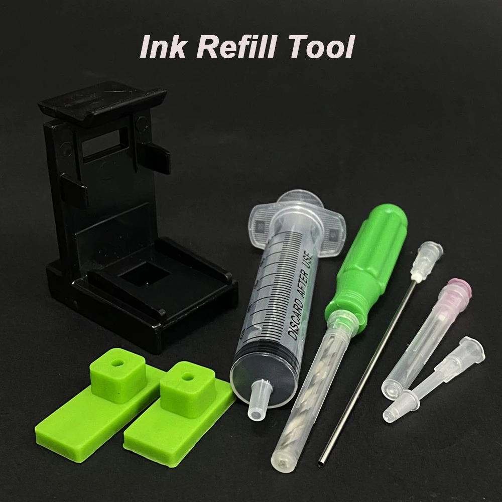 1Set DIY CISS Universal Ink Refill Tool/Ink Refill Kits/Clamp