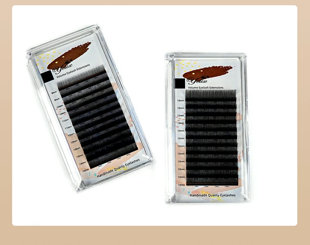 Yelix 5D Flora Lashes Easy Fan Wimpernverlängerung Russland Vorgefertigte Volumen-Spikes-Wimpern 12 Reihen natürliche weiche Wimpern Großhandel – Detail 11