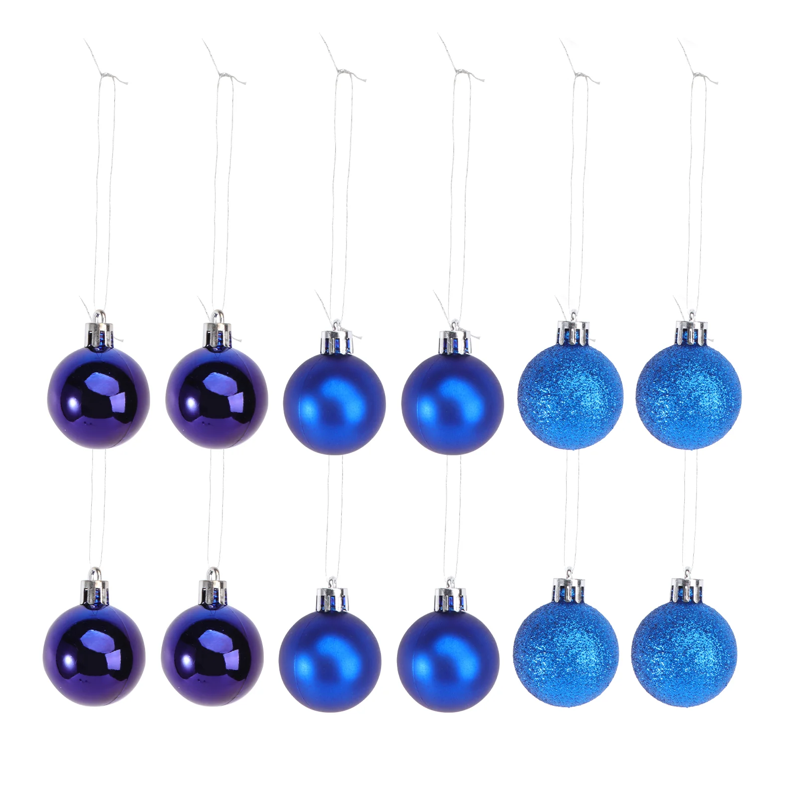 

24 Pcs Multicolor Decorative Balls Christmas Decorations Tree Exquisite Ornaments