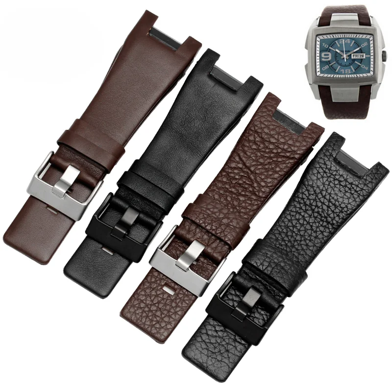 Affordable Designer Leather Wristwatch Strap DZ7246_K0011870