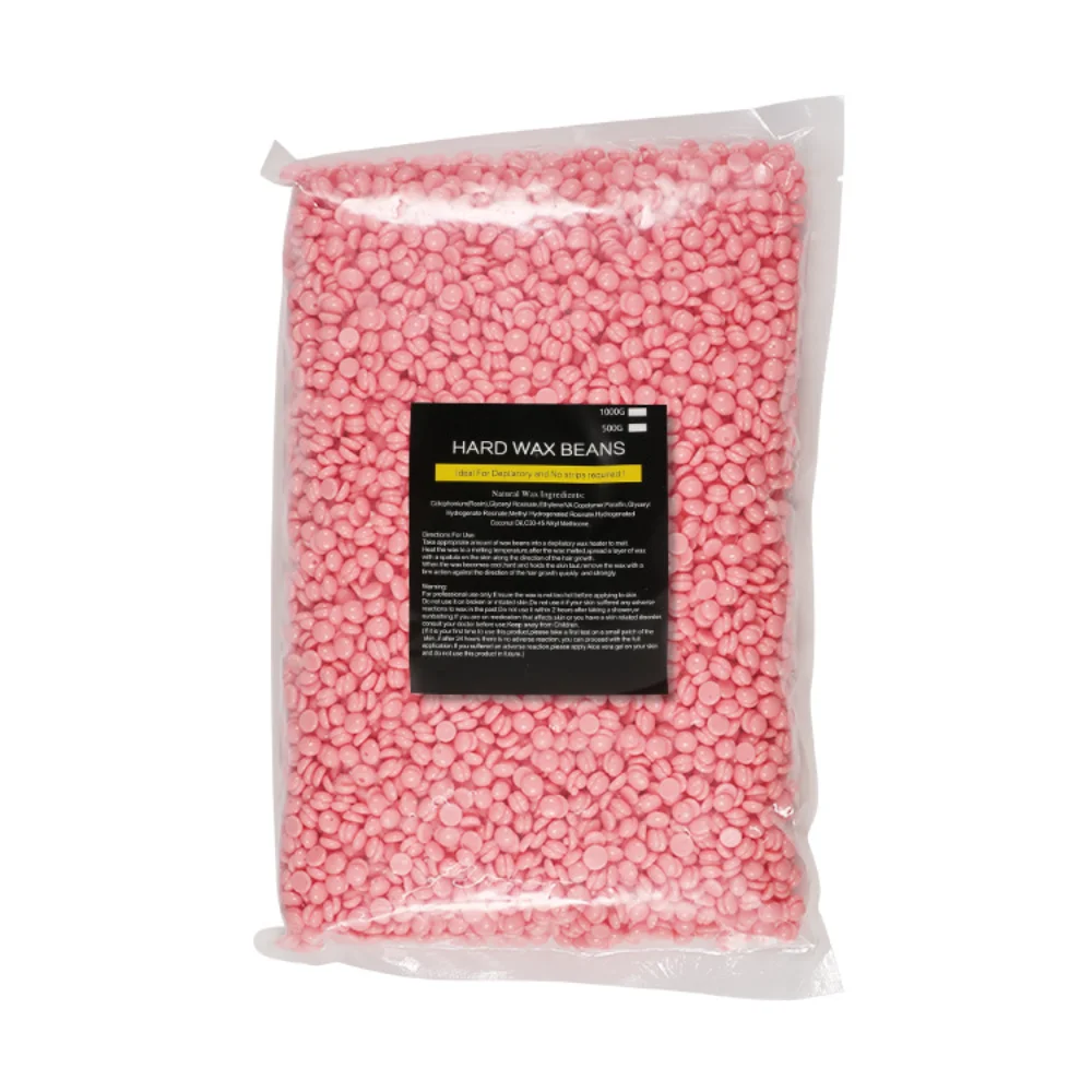 500g/Pack Wax Beans Depilatory Hot Film Pellet Removing Bikini Face Hair Legs Arm Hair Removal Bean Unisex Hair Removal 2