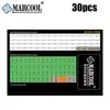 Marcool Scope stickers Riflescopes Sight Turret & Side Adjustment Scale Count Label Stickers 3