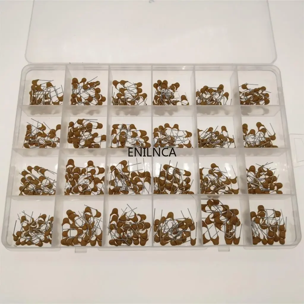 Ceramic Capacitor 480pcs Monolithic Ceramic Capacitor 10pF~10uF Assorted Kit