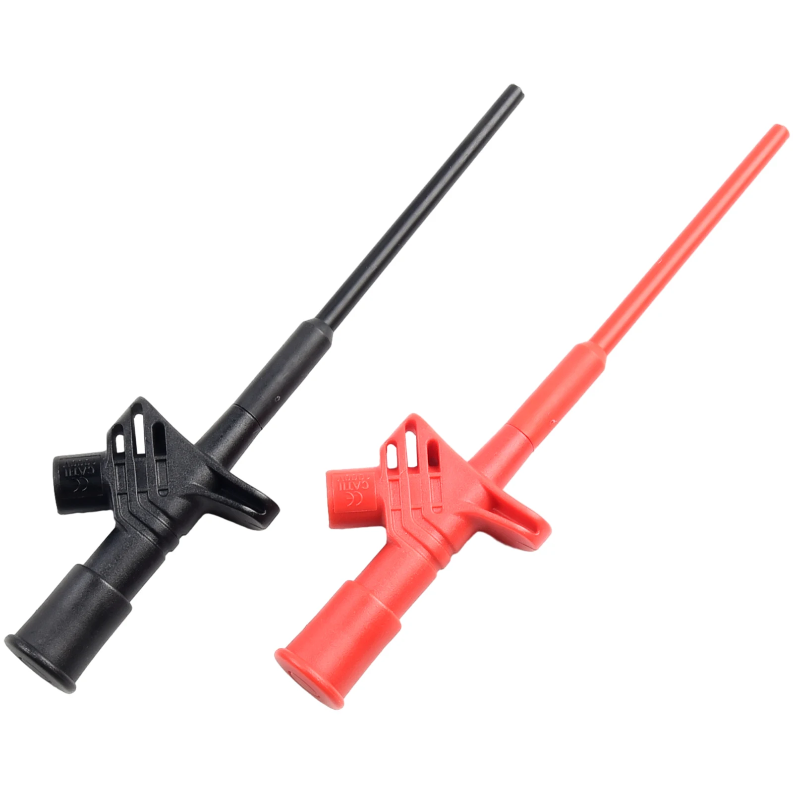 

Testing Probes 2PCS Professional Test Hook Clips with Easy to Plug Banana Socket Suitable for Various Instruments