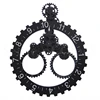 20-Inch European Retro Gear Clock Wall Clock Mechanical Wall Clock Living Room Bedroom Decoration Clock 1