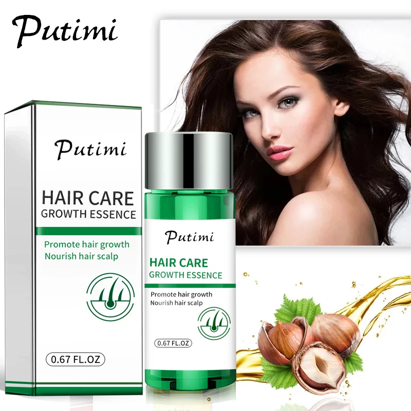 PUTIMI Hair Growth Faster Regrowth Anti Loss Building Beauty Dense Repair Restoration Treatment Serum for Men Women |